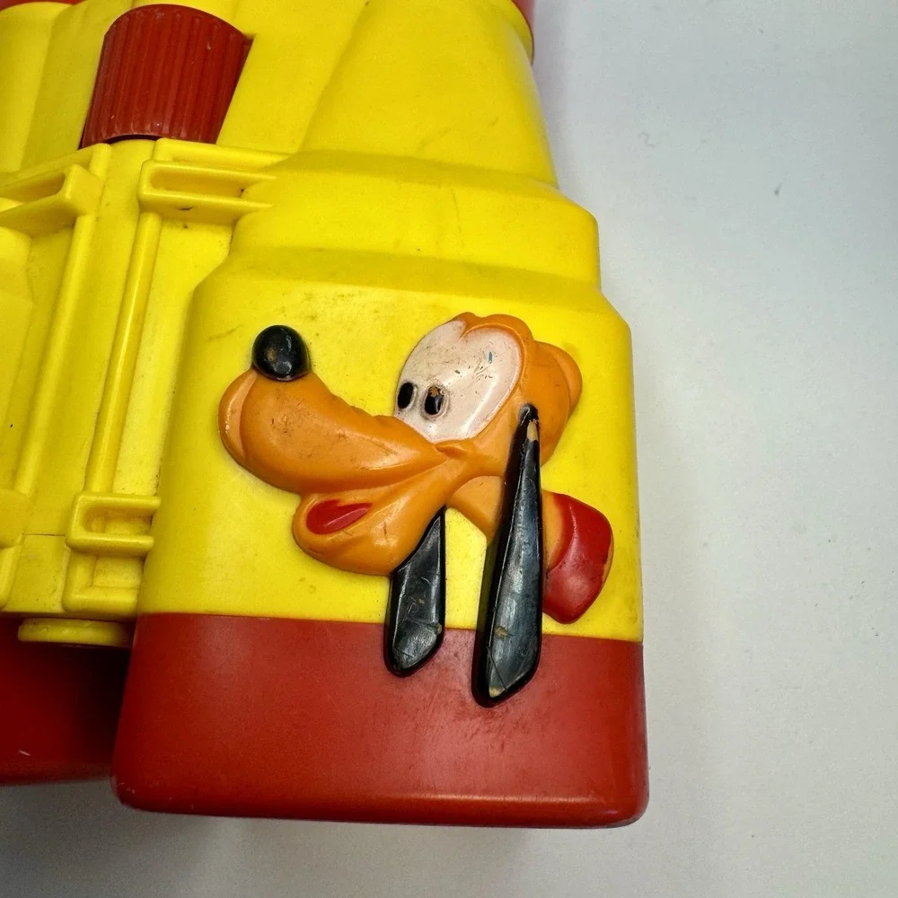 Vintage Walt Disney Mickey Mouse Binoculars Donald Duck Pluto Child Size